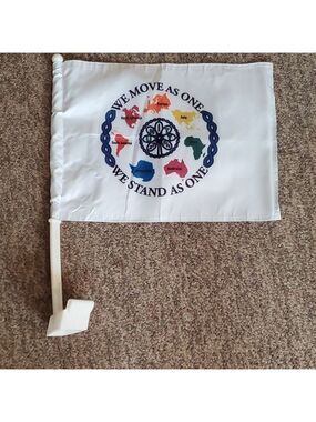 World unity car flag
